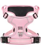 Heele Dog Crockery & No-Pull Harness - Soft Breathable Reflective & Padded for Medium Dogs - XL Uni-Pink - Buy Online on GoSupps.com