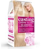 L'Oreal Paris Casting Creme Gloss 1010 Light Iced Blonde Hair Dye - Semi-Permanent Color for Radiant Grey Coverage - Buy Online on GoSupps.com