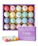 CalmNFiz Bath Bombs for Women Gift Set 20pcs Natural Wonderful Fizz Effect Bath Bomb for Bubble & Spa Bath Amazing Gift for Her/Him, Women, Wife, Girlfriend, Mother - Buy Online on GoSupps.com
