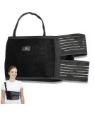 Breathable Adjustable Chest & Rib Brace for Pain Relief | Support for Bruised & Broken Ribs | Unisex Fits Up to 38 Inches - Buy Online on GoSupps.com