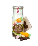 Diy hot Easter chocolate sweet drinking chocolate in a glass with chocolate drops mini marshmallows and sugar throats warm cocoa to make yourself sweet gift for Easter hot Easter chocolate - Buy Online on GoSupps.com