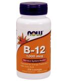 Now Foods B-12 1000 mcg - 250 Lozenges for Energy & Immune Support - Buy Online on GoSupps.com