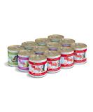 Weruva Dogs in the Kitchen Doggie Dinner Dance Variety Pack 10oz (Pack of 12) | Grain-Free Natural Canned Wet Dog Food - Buy Online on GoSupps.com
