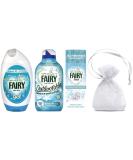 Fairy Non Bio Laundry Washing Gel for Sensitive Skin 24washes 840ml + Fairy Outdoorable Non Bio Fabric Conditioner 55washes 770ml + Fairy Fresh in Wash Scent Booster Beads 1Pk 176gr - Buy Online on GoSupps.com