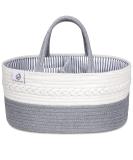Kiddycare Diaper Caddy Organiser Grey Regular Size Gray Regular - Buy Online on GoSupps.com