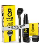 Buy The Beard Club Beard Roller Set - 0.3mm Titanium Needles Cleansing Spray & Replacement Heads - International Shipping Available - Buy Online on GoSupps.com