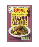 Colman's Sausage & Onion Casserole Recipe Mix 45g - Delicious Home Cooked Meal - Buy Online on GoSupps.com