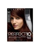 Clairol Perfect 10 Permanent Hair Dye 4R Dark Auburn - Pack of 1 - Buy Online on GoSupps.com
