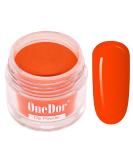 OneDor Nail Dip Dipping Powder - Dark Orange Red 1 Oz | Pro Collection Acrylic Color Pigment for Perfect Nails - Buy Online on GoSupps.com