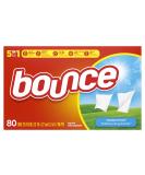 Bounce Fabric Softener Sheets Outdoor Fresh Scent 80 sheets 80 Count (Pack of 1) - Buy Online on GoSupps.com