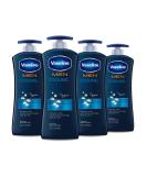 Vaseline Men Healing Moisture Cooling Body Lotion 20.3 Fl. Oz - Pack of 4 - Buy Online on GoSupps.com