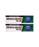 Buy 2x Blend-a-Dent Plus Premium Adhesive Cream DUO PROTECTION Mint 40g - Strong Hold for Dentures | International Shipping - Buy Online on GoSupps.com