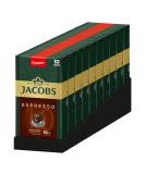 Jacobs capsules Espresso Intso intensity 10.100 Nespresso * Compatible coffee capsules 10 pack 10 x 10 drinks espresso 10x10 (100 pieces) - Buy Online on GoSupps.com