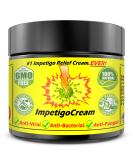 Impetigo Cream Adults Kids Ointment Antibiotic Crema Salve Skin with Tea Tree Oil Antifungal Fast Scar All Clear - Buy Online on GoSupps.com