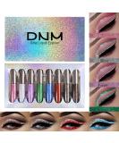 8 Colors Liquid Glitter Eyeliner Set - Sparkly Makeup in Light Purple, Silver White, Blue Purple, Green, Sky Blue, Big Red, Star Gray, Coffee Golden - Colorful Shimmer Eyeliner Kit - Buy Online on GoSupps.com