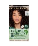 Clairol Natural Instincts Demi-Permanent Hair Dye  4 Dark Brown Hair Color  Pack of 1 4 Dark Brown 5.85 Fl Oz (Pack of 1) - Buy Online on GoSupps.com
