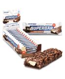 Energybody Superbar Triple Chocolate Protein Bar - 24x50g 36% Protein Low Sugar & Low Carb Snacks - Buy Online on GoSupps.com
