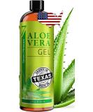 Organic Aloe Vera Gel with Pure Aloe From Freshly Cut Aloe Plant, Not Powder - No Xanthan, So It Absorbs Rapidly With No Sticky Residue - Big 12 oz 12 Ounce (Pack of 1) - Buy Online on GoSupps.com