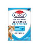 Bob Martin Clear Wormer Treatment for Cats (2 Tablets) - Suitable for Kittens Clinically Proven Treatment - Buy Online on GoSupps.com