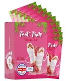 Summer Foot 20-Pack Premium Rose Oil Adhesive Pads | Bamboo Foot Plasters for Wellness - Buy Online on GoSupps.com