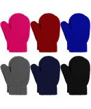 URATOT 6 Toddler Magic Stretch Knitted Mittens | Winter Warm Soft Baby Gloves 5-8 Years | Variety of Colors Available - Buy Online on GoSupps.com