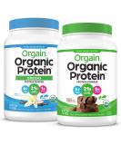 Orgain Organic Vanilla Bean Protein Powder - Plant-Based Protein & Greens 1.94 lbs - Buy Online on GoSupps.com