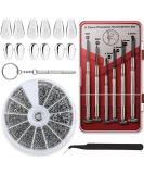 Premium Eyeglass Repair Kit with Precision Screwdriver Set, Tweezer, Nose Pads - Ideal for Sunglasses and Watch Repair - Buy Online on GoSupps.com