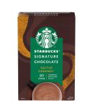 Starbucks Signature Salted Caramel Hot Chocolate Sachets 10 X 20g ( Pack of 10) - Buy Online on GoSupps.com