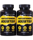 Testosterone Booster - Testosterone Supplement for Men - Male Enhancing Pills for Muscle Growth, Libido, Stamina, Strength - Tongkat Ali Muscle Builder Workout Supplement - Total T Test Boost - 2 PACK - Buy Online on GoSupps.com