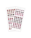 University Football Nail Decals - Bulldogs College Football Water Transfer Nail Stickers - Buy Online on GoSupps.com