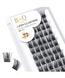 72 PCS DIY Individual Eyelashes - Reusable Wispy Fluffy Extensions for Beginners | B & Q B35 D-12mm - Buy Online on GoSupps.com