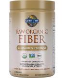Garden of Life Raw Organic Fiber Powder - 10 Servings | Natural Digestive Support - Buy Online on GoSupps.com