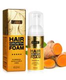 Buy Hair Growth Foam for Men & Women | With Biotin & Capilia Longa | Effective Hair Regrowth Treatment for Thicker Stronger Hair | Stop Hair Thinning - Buy Online on GoSupps.com