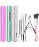 Buy TsMADDTs NALI 13PCS Nail Tool Kit - Manicure & Pedicure Set with Nail Files Buffers Cuticle Pusher & More - International Shipping Available - Buy Online on GoSupps.com
