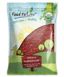 Organic Goji Berries 6 Pounds - Large, Juicy, Non-GMO | Raw Vegan Sirtfood Bulk Goji Berries - 6 Pound Pack - Buy Online on GoSupps.com