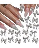 Nayyana 50 PCS Arch Nail Charms | 3D Silver Nail Art Charms & Alloy Straps | DIY Nail Decoration Stones - Buy Online on GoSupps.com