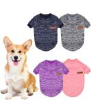 Wisebom 4PCs Winter Dog Sweater - Classic Knit Jumpers for Small & Medium Dogs | Warm Soft & Easy to Wear (XS L) - Buy Online on GoSupps.com