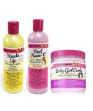 Aunt Jackie's Girls! Curl Care Trio Set - Cleanse, Condition & Moisturize for Fabulous Curls - Buy Online on GoSupps.com