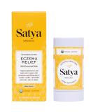 Satya Organic Eczema Balm Stick - 1 oz Full Body Treatment for Adults & Kids - Buy Online on GoSupps.com