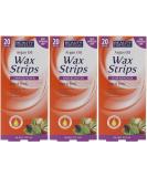 BEAUTY FORMULAS ARGAN OIL WAX STRIPS 20 Count (Pack of 3) - Buy Online on GoSupps.com
