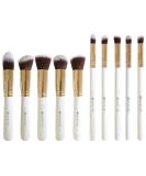 Premium Kabuki Makeup Brush Set - Ultimate Brushes for Eyeshadow Contour Blush & Foundation - Complete with Cosmetic Brush Guide for Flawless Application - Buy Online on GoSupps.com