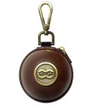 Ballsak Pro Brass/Brown Clip-on Cue Ball Case - Attaches Cue Balls to Cue Stick Bag with Extra Strong Strap Design - Buy Online on GoSupps.com