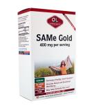 Olympian Labs SAMe Gold 400mg - Vegan, Gluten Free Mood & Joint Support | 30 Enteric Coated Capsules - Buy Online on GoSupps.com