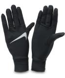 Nike Women's Lightweight Tech Running Gloves - Gunsmoke/Storm Pink/Blue Grey - Size Medium - Black/Silver - Buy Online on GoSupps.com