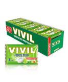 VIVIL Rolle Limit Mit - Sugar-Free Vegan Fruity Pastilles (Lime Mint 20x3 Packs - 60 Rolls 28g Each) - International Shipping Available - Buy Online on GoSupps.com
