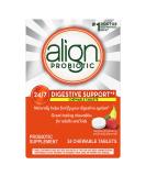 Align Probiotic Chewable Tablets | Digestive Support for Men and Women | 24/7 Gut Health | Recommended by Doctors | 24 Tablets - Buy Online on GoSupps.com