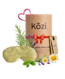 Heated Eye Mask for Dry Eyes & Migraine Relief | Cooling Yoga Sleep Mask | Kozi Eye Pillow for Relaxation & Meditation - Perfect Gift for Women - Buy Online on GoSupps.com