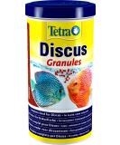 Tetra Discus Granules - Premium Fish Feed for All Discus Fish | Boost Health Color & Growth | 1L Can (1 Pack) - Buy Online on GoSupps.com