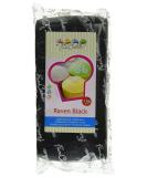 Funcakes Fondant Raven Black - Easy to Use Smooth & Elastic Cake Decorating - Halal Kosher Gluten-Free - 1 kg - Buy Online on GoSupps.com
