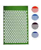 GMMH Shanti Acupressure Cushion | Nail Cushion Iplicator 80x51 cm (Green) - Shop Internationally for Pain Relief & Relaxation - Buy Online on GoSupps.com